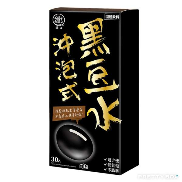 易珈生技 E-JOY 纖Q 好手藝沖泡式黑豆水 (30包入)