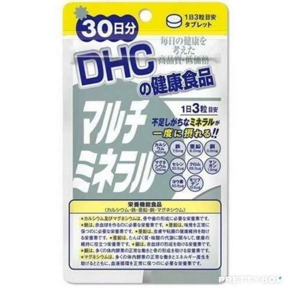 DHC 多種礦物(鐵鋅鎂)營養精華 90粒(30日) (4511413609934)