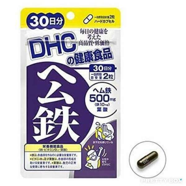 DHC 血紅鐵元素精華膠囊(30日份量) 60粒 (4511413626788)