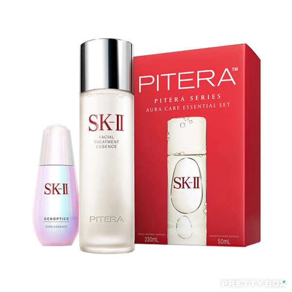 SKII GenOptics Aura Essence 50ml + Facial Treatment Essence 230ml