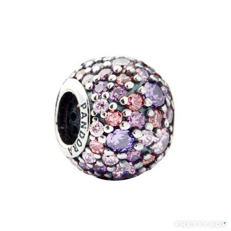 Pandora - CHARMS - Pink Sparkles Pavé Ball Charm #791261ACZMX