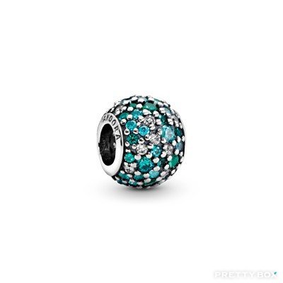 Pandora - CHARMS - Ocean Mosaic Pavé Ball Charm #791261MCZMX