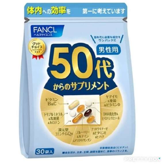 Fancl 50歲男士綜合營養素 30日份 (30小包) (4908049488345)