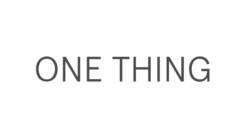 PB-Brandlogo-One Thing